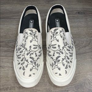 Converse Deck Star '67 'May Flowers' in Parchment